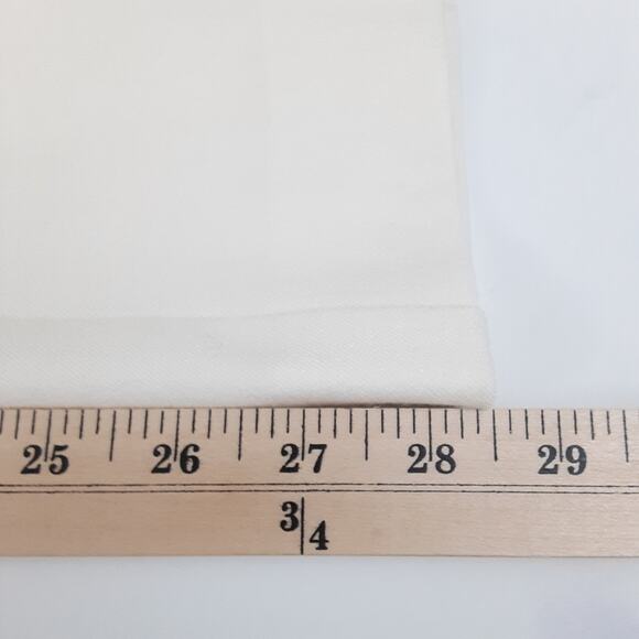 Norton Mccnaughton High Waisted Straight Leg Trousers White Dress Pants Size 10 - Picture 11 of 11